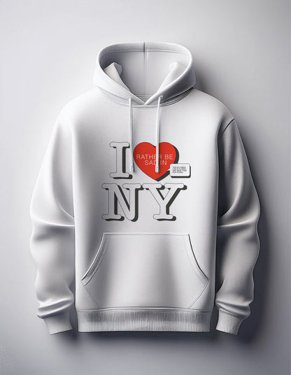 I Rather Be Sad in NY - Champion Sweatshirt