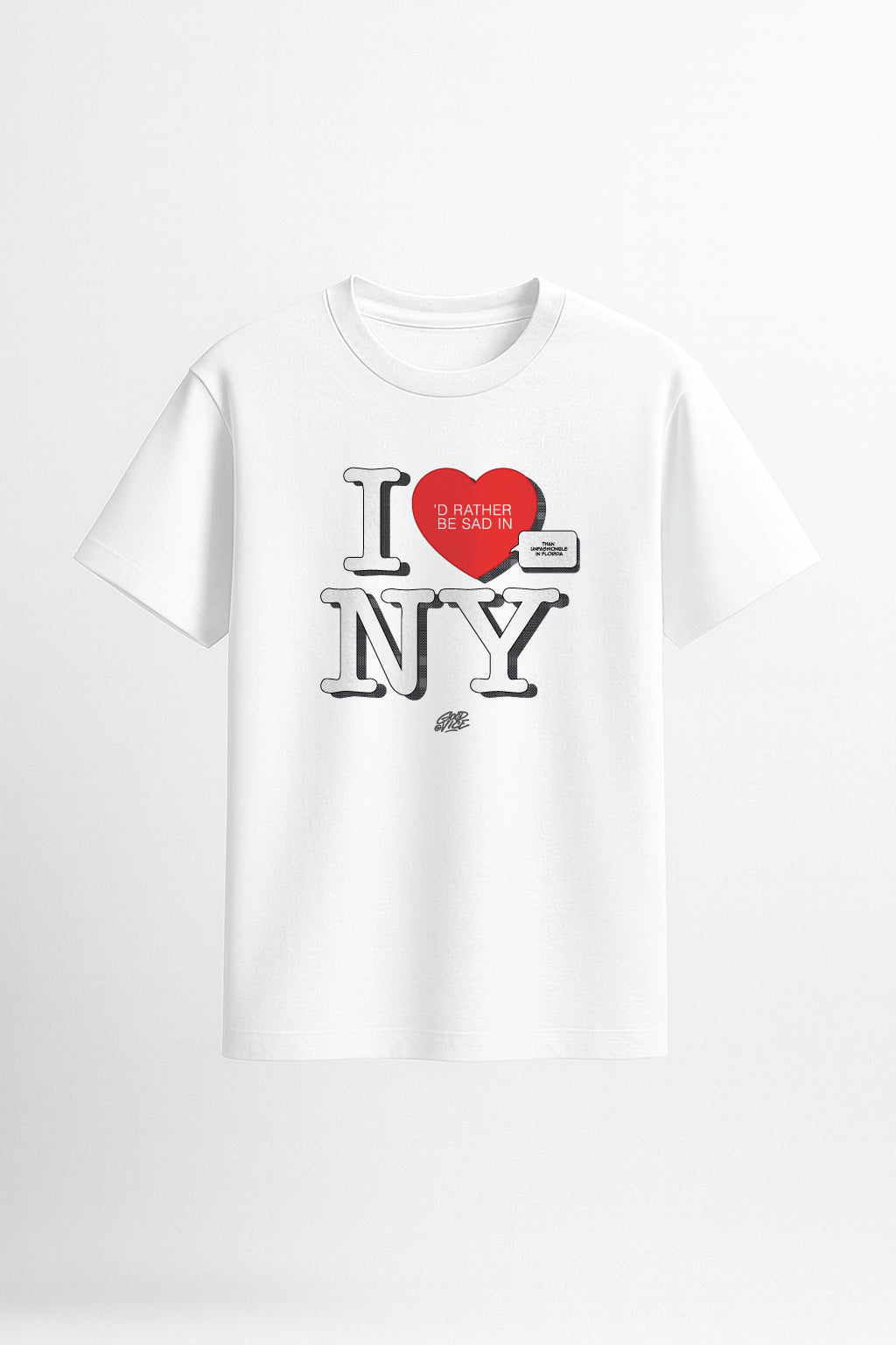 Sad in NY - Oversized Tee